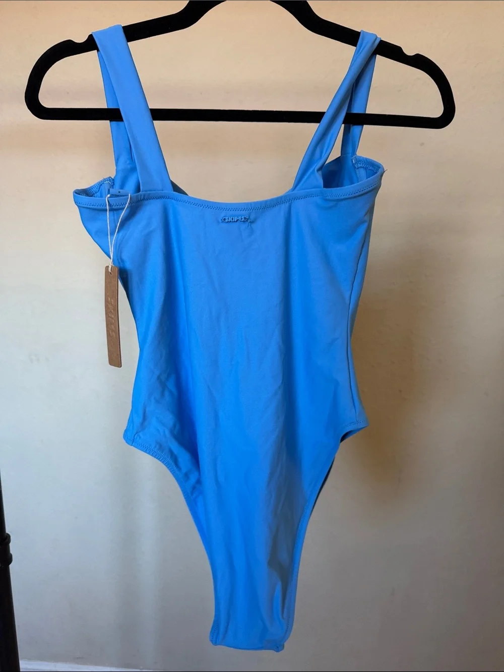 Skims Signature Underwire in Tide Blue One-Piece Swimsuit size M